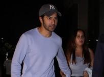 Varun Dhawan, Natasha Dalal on a movie date