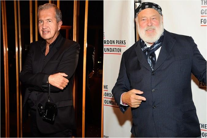 Photographers Mario Testino and Bruce Weber Mario Testino, Bruce weber