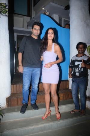 Katrina Kaif with Ali Abbas Zafar at his birthday bash Katrina Kaif with Ali Abbas Zafar at his birthday bash
