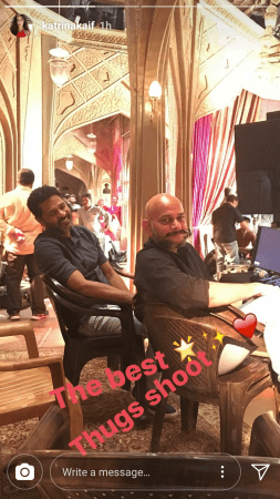 Thugs of Hindostan set Thugs of Hindostan set