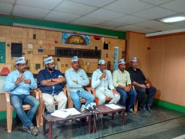 Aam Admi Party. aam in karnataka