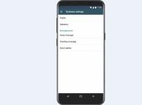 WhatsApp Business, features, quick reply, Google Play store