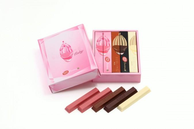 Nestle launches world's first ever chocolate made with ruby cacao called Sublime Ruby. Ruby chocolate
