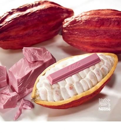 Nestle introduces world's first ever chocolate made with ruby cacao. Ruby Chocolate