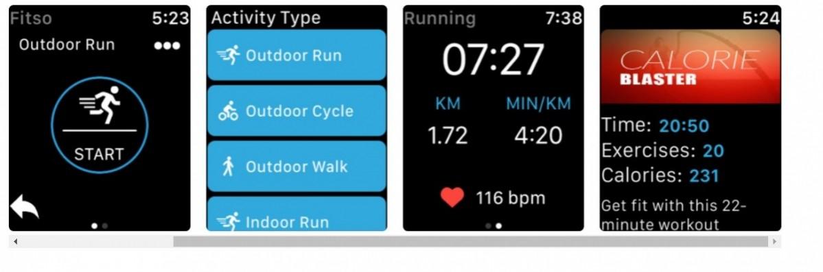 New Year 2018 Resolution Fitness Hack: Top 7 Apple Watch iOS apps that motivate you reach health goals Fitso Running app, Apple watch store,