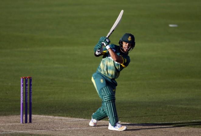 A file photo of JP Duminy, who set a record by smashing five sixes in an over. JP Duminy