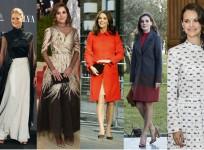 Kate Middleton, Queen Letizia of Spain, Queen Rania of Jordan, Princess Sofia of Sweden and Princess Tatiana of Greece