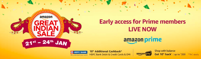 Amazon Great Indian Sale 2018 Amazon Great Indian Sale 2018