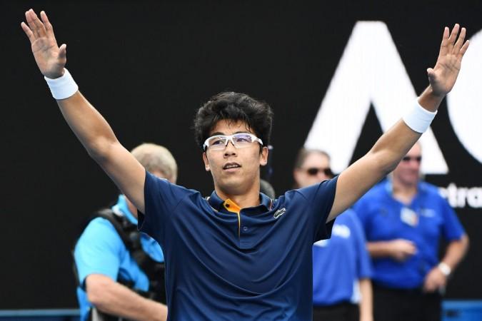 Hyeon Chung stunned Alexander Zverev in five sets on Saturday. Hyeon Chung