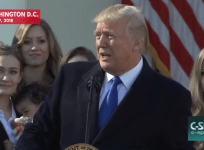 President Trump addresses March For Life crowd in historic speech: We Are With You All The Way