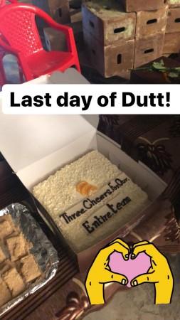 Dutt's the way! Ranbir Kapoor and gang celebrate the wrap up of