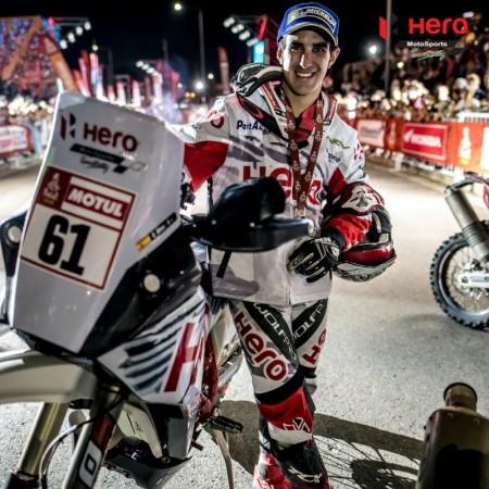 Oriol Mena of Hero MotoSports Oriol Mena, Hero MotoSports