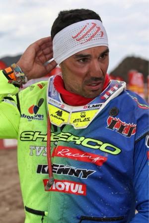 Joan Pedrero of Sherco TVS Factory Rally Team Joan Pedrero