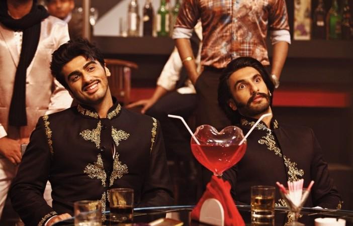 A still from Gunday Ranveer Singh, Arjun Kapoor