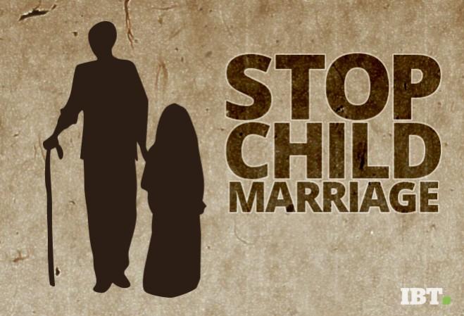 The child was being married off to a man who is 30 years elder to her. {Representational image} child marriage representational image