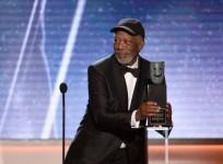 SAG Awards: Morgan Freeman calls out someone for chatting during his Lifetime Achievement speech