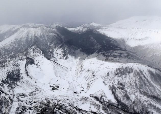 The volcano is said to have erupted at 10 am local time. japan volcano