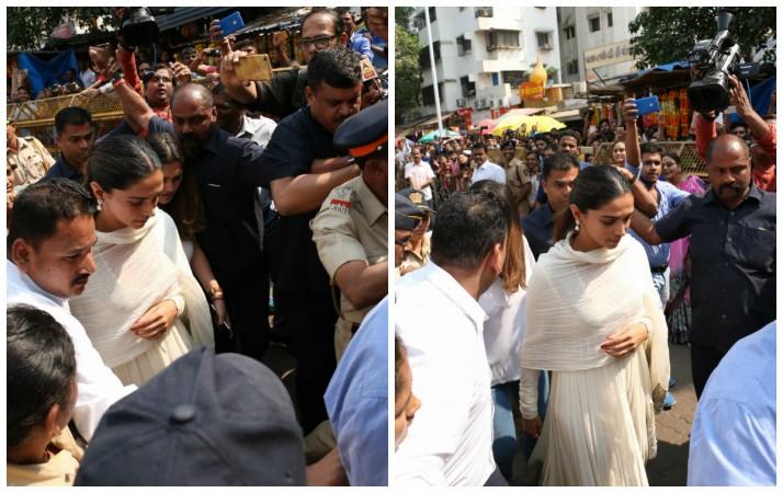 Deepika Padukone at Siddhivinayak Temple Deepika Padukone at Siddhivinayak Temple