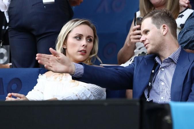 Australian cricket captain Steve Smith and his fiancee Dani Willis steve smith