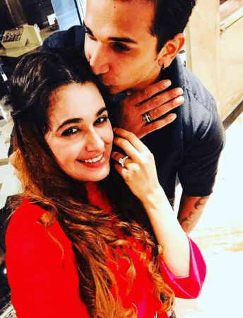 Prince and Yuvika engaged Prince and Yuvika