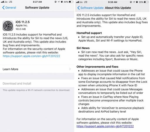 Apple iOS 11.2.5