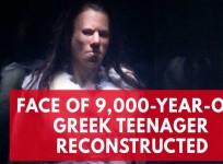 Scientists reconstruct the face of a 9,000-year-old Greek teenager