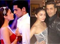 Alia Bhatt, Sidharth Malhotra, Karan Johar