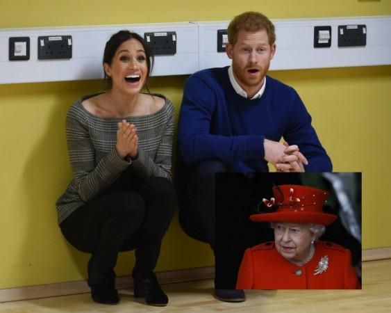 Meghan Markle, Prince HArry, Queen Elizabeth II