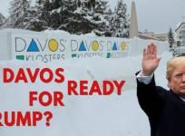 Trump is expected at the World Economic Forum in Davos, which promotes an agenda completely opposite of his policies