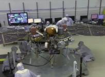 NASA tests Mars lander InSights solar array
