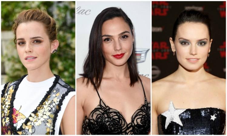 Emma Watson (L), Gal Gadot (M) and Daisy Ridley (R) are among the many female celebrities whose fake nude content have been circulating the internet for a while now. fake porn