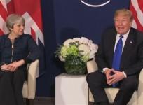 President Trump vows to be there for British Prime Minister Theresa May no matter what
