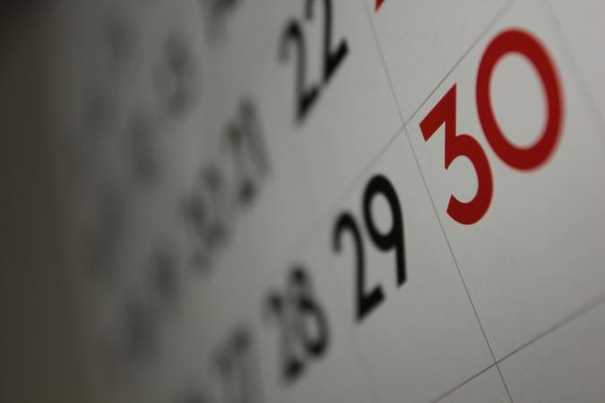 Karnataka government employees may soon have a holiday on the second and fourth Saturdays of a month. (Representational Image) calendar