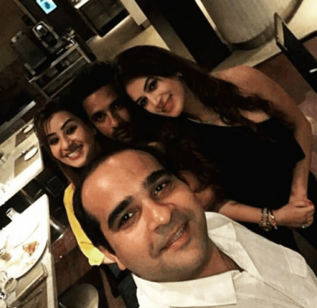 Shilpa Shinde parties with Puneesh and Bandgi Shilpa Shinde