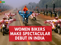 These women bikers performed amazing stunts during Indias Republic Day 2018
