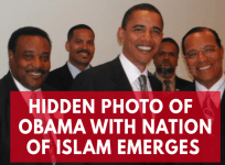 Hidden photo of Barack Obama with nation of Islam Leader Louis Farrakhan emerges 13 years later