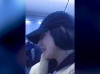 Youre harassing her: Co-passenger yells at American Airlines crew as they kick model off flight