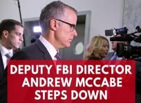 Deputy FBI Director Andrew McCabe steps down