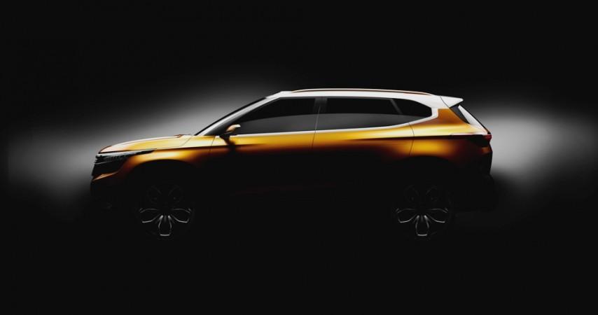 Kia SP concept teaser Kia SP concept teaser