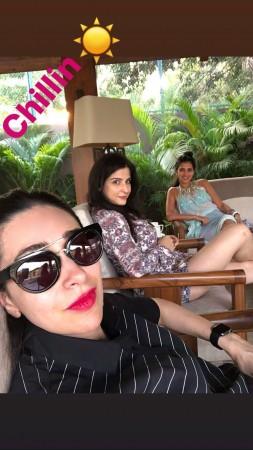 Karisma Kapoor and her girl gang Karisma Kapoor