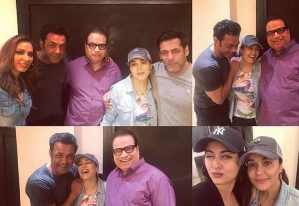 Salman Khan, Iulia Vantur, Sonakshi Sinha attend Preity Zinta birthday bash Preity Zinta birthday bash