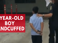 Video shows 7-year-old Florida boy handcuffed after allegedly attacking teacher