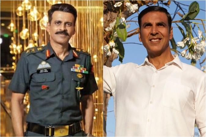 Manoj Bajpayee, Akshay Kumar Manoj Bajpayee, Akshay Kumar