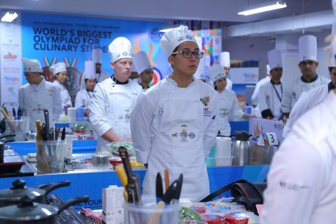 Contestants at the 4th Edition of Young Chef Olympiad YCO