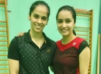 Shraddha Kapoor, Saina Nehwal