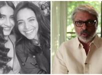 Sonam Kapoor, Swara Bhaskar (left) Sanjay Leela Bhansali (right)