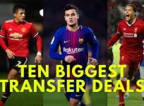 Ten biggest Premier League January transfer deals of 2018