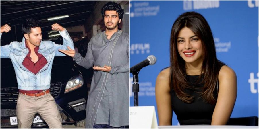 Varun Dhawan, Arjun Kapoor, Priyanka Chopra Varun Dhawan, Arjun Kapoor, Priyanka Chopra