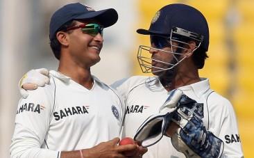 MS Dhoni and Sourav Ganguly