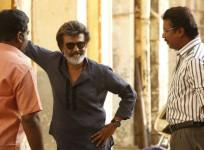 Rajinikanth with Samuthirakani in Kaala